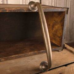 #49836 - Salvaged&nbsp;Antique&nbsp;Solid&nbsp;Brass&nbsp;Door&nbsp;Handle&nbsp;image