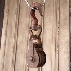 #49890 - Antique&nbsp;Cast&nbsp;Iron&nbsp;Barn&nbsp;Pulley&nbsp;Hardware&nbsp;image