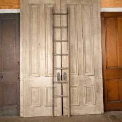 #49990 - Antique&nbsp;7&nbsp;Rung&nbsp;Wood&nbsp;Ladder&nbsp;image