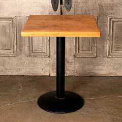 #50028 - Square&nbsp;Wood&nbsp;&&nbsp;Metal&nbsp;Bistro&nbsp;Table&nbsp;image