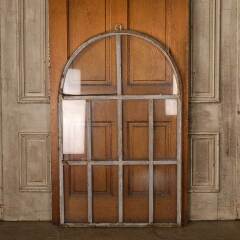 #50162 - 35x55&nbsp;Arched&nbsp;Top&nbsp;Divided&nbsp;Lite&nbsp;Steel&nbsp;Window&nbsp;image