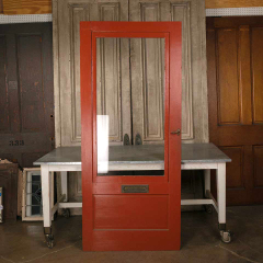 #50230 - 36x83&nbsp;Antique&nbsp;Full&nbsp;View&nbsp;Wood&nbsp;Storm&nbsp;Door&nbsp;image