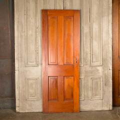 #50352 - 28x77&nbsp;Antique&nbsp;4&nbsp;Panel&nbsp;Pine&nbsp;Interior&nbsp;Door&nbsp;image