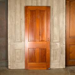 #50353 - 32x80&nbsp;Antique&nbsp;4&nbsp;Panel&nbsp;Pine&nbsp;Interior&nbsp;Door&nbsp;image