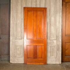 #50358 - 32x80&nbsp;Antique&nbsp;4&nbsp;Panel&nbsp;Pine&nbsp;Interior&nbsp;Door&nbsp;image