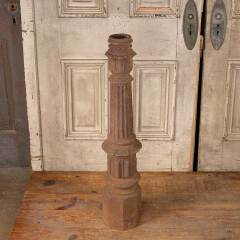 #50533 - Salvaged&nbsp;Antique&nbsp;Cast&nbsp;Iron&nbsp;Garden&nbsp;Fence&nbsp;Post&nbsp;image