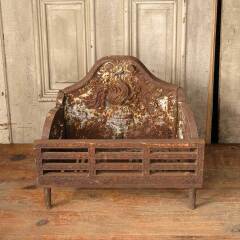 #50599 - Antique&nbsp;Cast&nbsp;Iron&nbsp;Fireplace&nbsp;Log&nbsp;Holder&nbsp;image