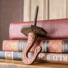 #50643 - Antique&nbsp;Ornate&nbsp;Cast&nbsp;Iron&nbsp;Chandelier&nbsp;Hook&nbsp;image