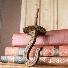 #50644 - Antique&nbsp;Ornate&nbsp;Cast&nbsp;Iron&nbsp;Chandelier&nbsp;Hook&nbsp;image