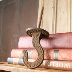 #50646 - Antique&nbsp;Ornate&nbsp;Cast&nbsp;Iron&nbsp;Chandelier&nbsp;Hook&nbsp;image