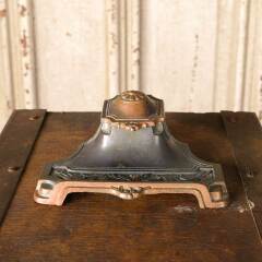 #50848 - Vintage&nbsp;Ornate&nbsp;Brass&nbsp;GERMANY&nbsp;Inkwell&nbsp;image