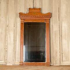 #50856 - Antique&nbsp;Oak&nbsp;Victorian&nbsp;Beveled&nbsp;Glass&nbsp;Mirror&nbsp;image