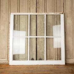 #50869 - 38x36&nbsp;Antique&nbsp;Divided&nbsp;6&nbsp;Lite&nbsp;Wood&nbsp;Window&nbsp;image