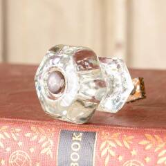 #50887 - Antique&nbsp;Pressed&nbsp;Glass&nbsp;Furniture&nbsp;Knob&nbsp;image