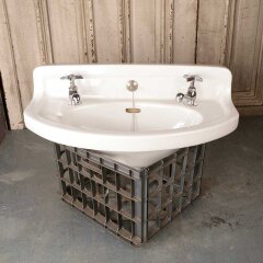 #51210 - 27x13&nbsp;Antique&nbsp;Porcelain&nbsp;Bathroom&nbsp;Sink&nbsp;image