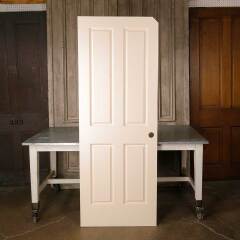 #51262 - 30x80&nbsp;Salvaged&nbsp;4&nbsp;Panel&nbsp;Wood&nbsp;Interior&nbsp;Door&nbsp;image