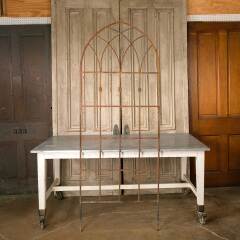 #51272 - Salvaged&nbsp;Pointed&nbsp;Arch&nbsp;Metal&nbsp;Garden&nbsp;Trellis&nbsp;image