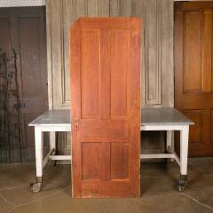#51295 - 30x77&nbsp;Salvaged&nbsp;Antique&nbsp;4&nbsp;Panel&nbsp;Interior&nbsp;Door&nbsp;image