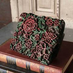 #51458 - Antique&nbsp;Wood&nbsp;Block&nbsp;Textile&nbsp;Stamp&nbsp;image