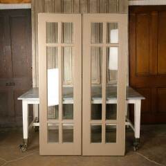 #51621 - 48x79&nbsp;Antique&nbsp;6&nbsp;Lite&nbsp;French&nbsp;Entry&nbsp;Doors&nbsp;image
