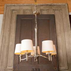 #51994 - Salvaged&nbsp;5&nbsp;Bulb&nbsp;Chandelier&nbsp;Light&nbsp;Fixture&nbsp;image