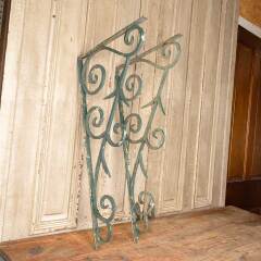 #52010 - Set&nbsp;of&nbsp;2&nbsp;Vintage&nbsp;Wrought&nbsp;Iron&nbsp;Wall&nbsp;Brackets&nbsp;image