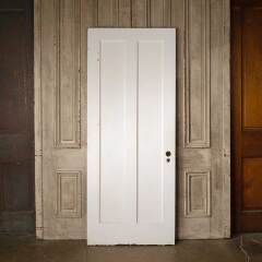 #52061 - 32x79&nbsp;Salvaged&nbsp;Antique&nbsp;2&nbsp;Panel&nbsp;Interior&nbsp;Door&nbsp;image