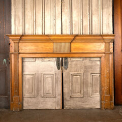 #52160 - Salvaged&nbsp;Antique&nbsp;Wood&nbsp;Fireplace&nbsp;Mantel&nbsp;image