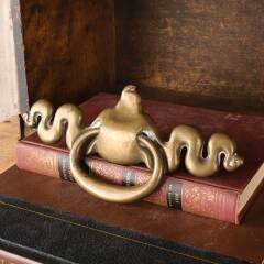 #52196 - 8x4&nbsp;Antique&nbsp;Brass&nbsp;Furniture&nbsp;Drawer&nbsp;Pull&nbsp;image