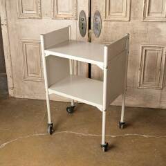 #52276 - Vintage&nbsp;Rolling&nbsp;Metal&nbsp;Library&nbsp;Book&nbsp;Cart&nbsp;image