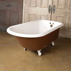#52449 - 60x30&nbsp;Antique&nbsp;Cast&nbsp;Iron&nbsp;Clawfoot&nbsp;Bathtub&nbsp;image