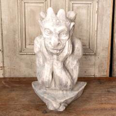 #52465 - Large&nbsp;Cast&nbsp;Plaster&nbsp;Notre&nbsp;Dame&nbsp;Gargoyle&nbsp;image