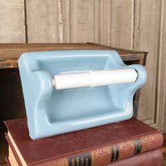#52475 - Vintage&nbsp;Light&nbsp;Blue&nbsp;Toilet&nbsp;Paper&nbsp;Holder&nbsp;image