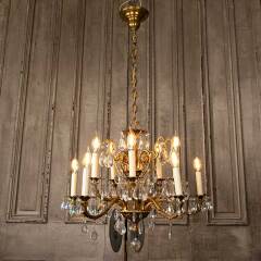 #52632 - Antique&nbsp;10&nbsp;Bulb&nbsp;Chandelier&nbsp;Light&nbsp;Fixture&nbsp;image