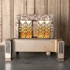 #52667 - Antique&nbsp;Art&nbsp;Deco&nbsp;Gas&nbsp;Fireplace&nbsp;Insert&nbsp;image