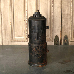 #52669 - Antique&nbsp;Cast&nbsp;Iron&nbsp;Tankless&nbsp;Water&nbsp;Heater&nbsp;image