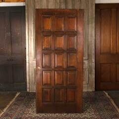 #52698 - 36x79&nbsp;Salvaged&nbsp;15&nbsp;Panel&nbsp;Wood&nbsp;Interior&nbsp;Door&nbsp;image