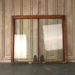 #52744 - 40x36&nbsp;Antique&nbsp;Divided&nbsp;2&nbsp;Lite&nbsp;Wood&nbsp;Window&nbsp;image