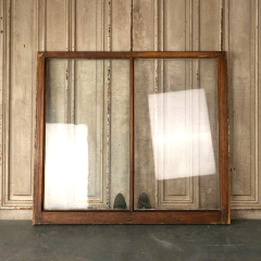 #52745 - 40x36&nbsp;Antique&nbsp;Divided&nbsp;2&nbsp;Lite&nbsp;Wood&nbsp;Window&nbsp;image