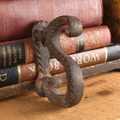 #52874 - Antique&nbsp;Wrought&nbsp;Iron&nbsp;Scroll&nbsp;Door&nbsp;Knocker&nbsp;image