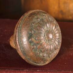 #52926 - Antique&nbsp;Flower&nbsp;Doorknob&nbsp;Door&nbsp;Hardware&nbsp;image