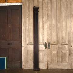 #52970 - Antique&nbsp;Fluted&nbsp;Wood&nbsp;Column&nbsp;Pilaster&nbsp;Trim&nbsp;image