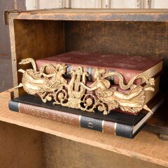 #52993 - Antique&nbsp;Brass&nbsp;Figural&nbsp;Furniture&nbsp;Appliqué&nbsp;image