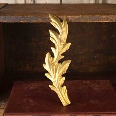 #53050 - Stamped&nbsp;Brass&nbsp;Leaf&nbsp;Furniture&nbsp;/&nbsp;Lamp&nbsp;Applique&nbsp;image