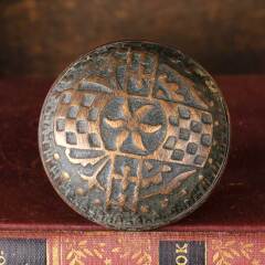 #53841 - Antique&nbsp;Ornate&nbsp;Brass&nbsp;Doorknob&nbsp;Hardware&nbsp;image