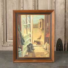 #53891 - Original&nbsp;Farm&nbsp;Painting&nbsp;by&nbsp;Frank&nbsp;R.&nbsp;Sammet&nbsp;image