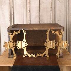 #53960 - Antique&nbsp;Ornate&nbsp;Bronze&nbsp;Furniture&nbsp;Hinges&nbsp;image