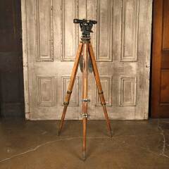 #53995 - Antique&nbsp;Surveyor's&nbsp;Transit,&nbsp;Tripod&nbsp;&&nbsp;Case&nbsp;image