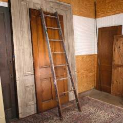 #54048 - 20x98&nbsp;Antique&nbsp;Eight&nbsp;Rung&nbsp;Wood&nbsp;Ladder&nbsp;image