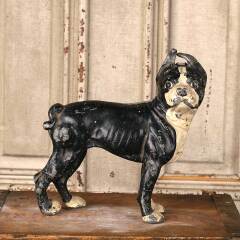 #54072 - Antique&nbsp;Cast&nbsp;Iron&nbsp;Boston&nbsp;Terrier&nbsp;Door&nbsp;Stop&nbsp;image